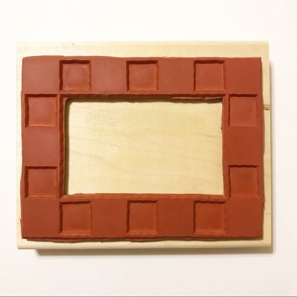 Stampin’ Up Retired 2000 Bold Check Frame - Picture 2 of 4